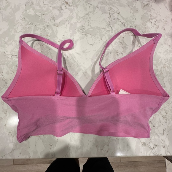 EUC PINK Victoria's Secret Pink Bra Size-Medium - Picture 2 of 4
